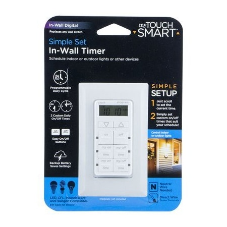 Jasco Ind In Wall DGTL Timer 26893-P1